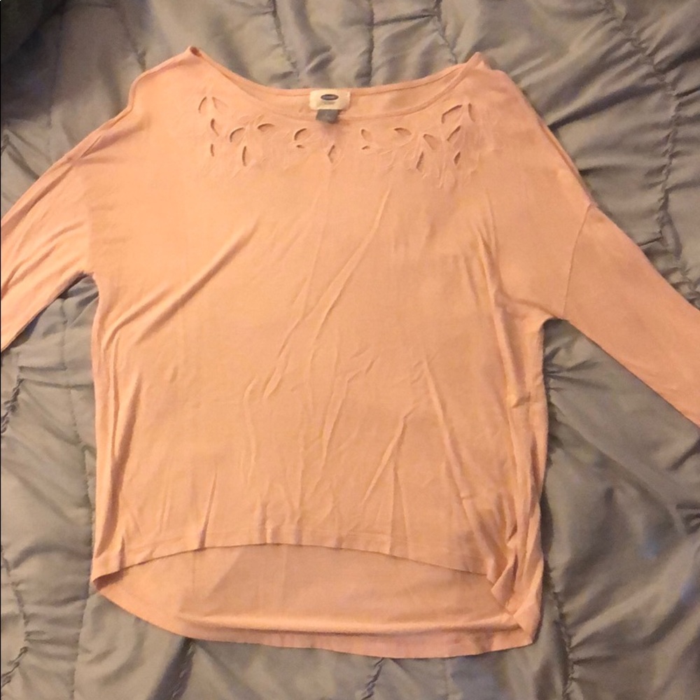 Pink blouse